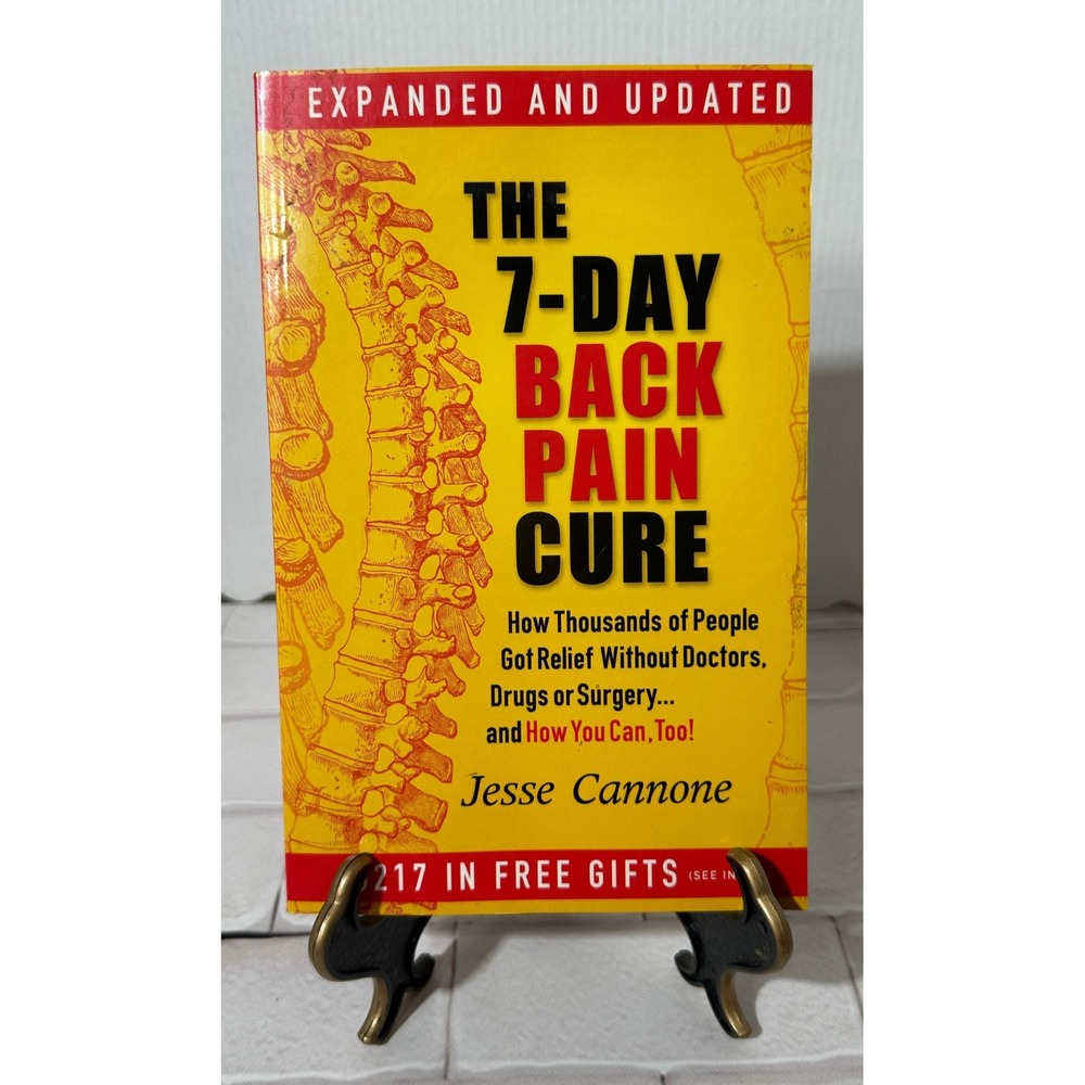 The 7 Day Back Pain Cure Expanded Updated by‎ Jesse Cannone Book Paperback